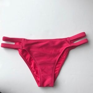 Hot pink bathing suit bottom